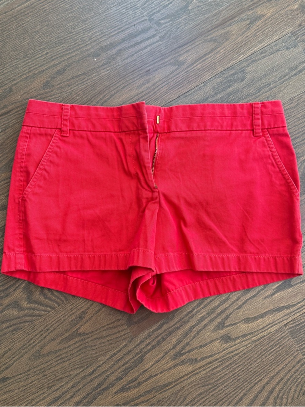 J. Crew Women’s Red Cotton Shorts